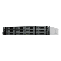 Servidor de Almacenamiento Synology SA3400D | Alta Escalabilidad | 12 Bahías SAS | Doble Controlador | Hasta 192 TB (576 TB Expandido) | 3,500/2,900 MB/s Lectura/Escritura | RAID F1, 0, 1, 5, 6, 10.