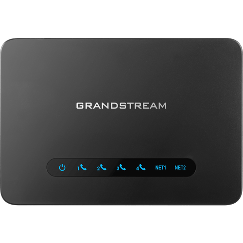 Gateway VoIP con Router NAT / 4 Puertos FXS (Conectar Teléfono Análogo) / Router NAT Gigabit Integrado / Cifrado AES Reforzado / Aprovisionamiento Automático / Soporta SIP y Fax T.38