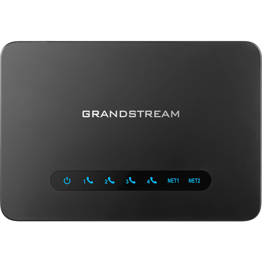 Gateway VoIP con Router NAT / 4 Puertos FXS (Conectar Teléfono Análogo) / Router NAT Gigabit Integrado / Cifrado AES Reforzado / Aprovisionamiento Automático / Soporta SIP y Fax T.38