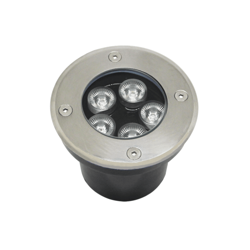 Luminario Empotrar en Piso / Uso en Exterior IP66 / Multivoltaje 110-240V~ 60Hz / Temperatura de Color 6500K  / Ángulo de Luz 36° / Aleación de Aluminio y Vidrio Templado / No Dimeable