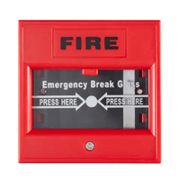 Botón de Salida de Emergencia / Color Rojo con Leyenda "FIRE" / Interior / NO / NC