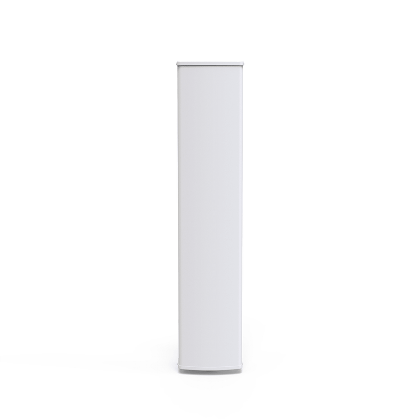 Antena Sectorial para Exterior / Frecuencia 1710-2190 MHz / Ganancia 18 dBi / Ancho de Banda 480 MHz / VSWR ≤1.5 / Potencia Máxima 200W / IP65 / Montaje en Tubo