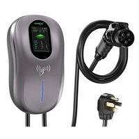 Estaci�n de Carga para Veh�culos El�ctricos / 40 A / 9.6 kW / Conector Tipo 1 (SAE J1772) / 110-240 V AC / Pantalla LCD 4.3 in (10.9 cm) / WiFi / APP / RFID / IP65 / Cable TPE 5 m (16.4 ft)