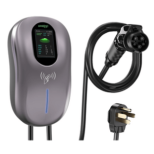Estaci�n de Carga para Veh�culos El�ctricos / 40 A / 9.6 kW / Conector Tipo 1 (SAE J1772) / 110-240 V AC / Pantalla LCD 4.3 in (10.9 cm) / WiFi / APP / RFID / IP65 / Cable TPE 5 m (16.4 ft)