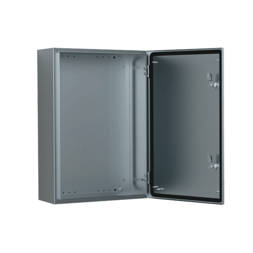 Gabinete de Acero Inoxidable 304L ASR IP66 1000x800x300 mm / 2 Cerraduras / Montaje Placa 2 mm