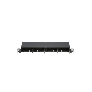 Panel de Distribución de Fibra Óptica, Acepta 12 Cassettes HD Flex™ en 6 Espacios, Hasta 144 Fibras, 1 UR