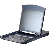 Consola KVM over IP | 16 Puertos | Dual Rail | 19” LCD | Dual NIC | Cat5 | Acceso Remoto