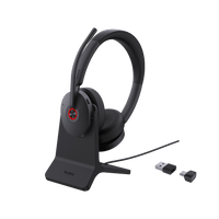 Diadema Inalambrica BH74-With-Stand-UC-USB-C/A de Yealink con Compatibilidad UC Multiplataforma y Acoustic Shield 3.0