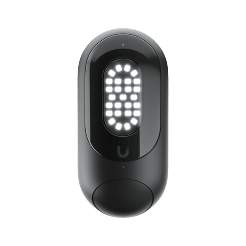 UniFi Protect Floodlight, Reflector de 550 Lúmenes LED, Montable en Pared, Detección de Movimiento, IPX5, Alimentación PoE
