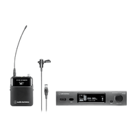 Sistema Inalámbrico | Banda DE2 | 40 Canales Simultáneos | Alcance 100 m (328 ft) | Receptor True Diversity | Transmisor Body-Pack con Micrófono Lavalier