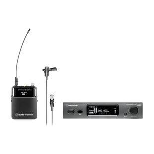 Sistema Inalámbrico | Banda DE2 | 40 Canales Simultáneos | Alcance 100 m (328 ft) | Receptor True Diversity | Transmisor Body-Pack con Micrófono Lavalier