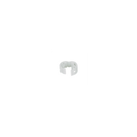 Kit de 25 Clips de Identificación Para Patch Cords, Compatible con Diámetros de 4.7 a 7.8 mm (0.19 a 0.31 Pulgadas), Color Blanco