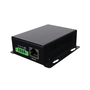 Inyector PoE Industrial / Ideal para Aplicaciones Solares / Entrada 9-42 Vcc / Salida PoE 48V / Conexión plug and play / Ideales para Conectar Cámaras PoE