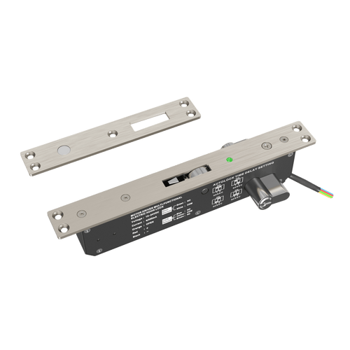 Cerradura eléctrica para puertas corredizas tipo gancho / apertura con llave ambos lados / IP65