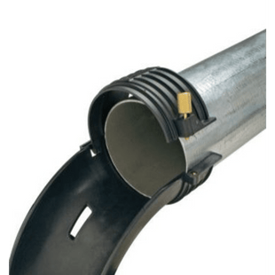 Conducto tipo cascada Tak-Ty™, 4 in, negro