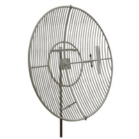 Antena Parabólica de Rejilla | 824-894 MHz | 21 dBi de Ganancia | Cubre muy bien la Banda 5 (850 MHz) Celular. Antena Donadora que se utiliza para los amplificadores de señal celular para cubrir comunidades alejadas.