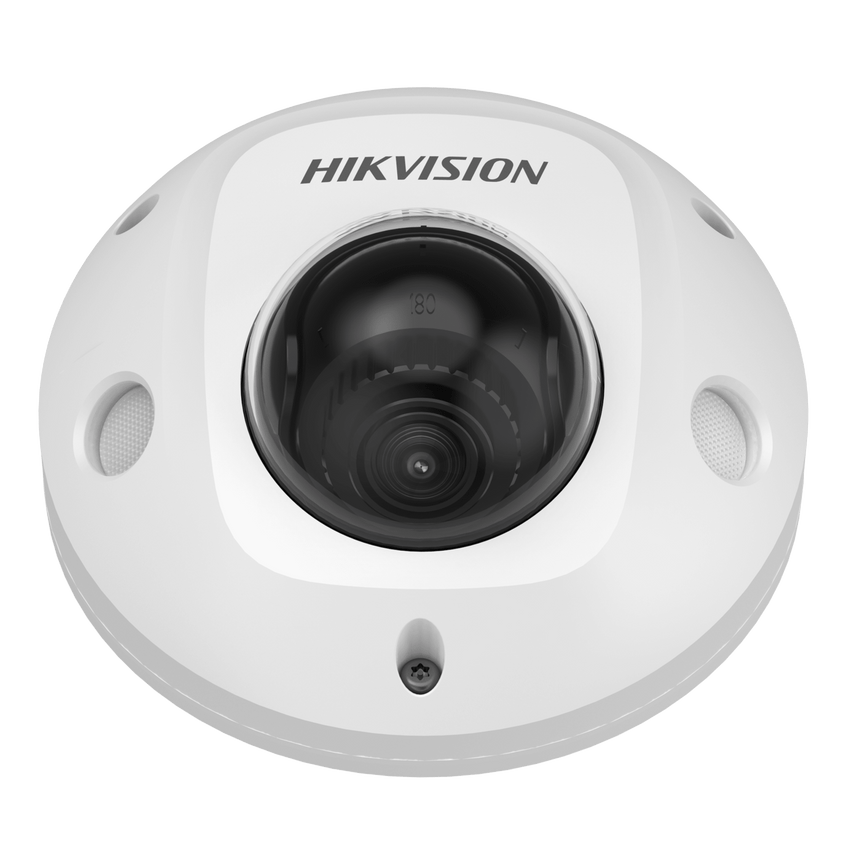 Domo IP Movil 2 Megapixel / Lente 2 mm / Micrófono Integrado / Funciones inteligentes: Detección de congestión de personas / WDR 120 dB / IP67 / IK10 / 30 Metros / Metal / Conector RJ45