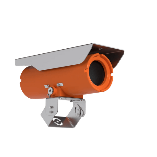 Camara IP ZOOM 32X 2MP con certificación antiexplosion ATEX, IECEX Clase I,II,III Division B,C,D,E,F,G cFMus