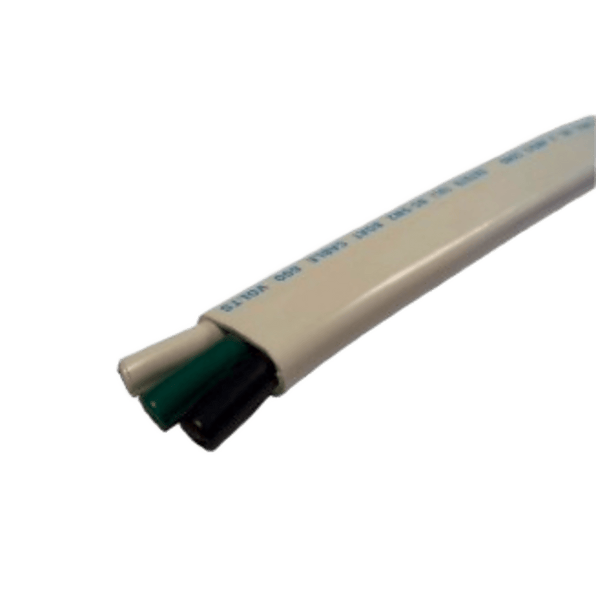 Cable Cobra B7W16T-30 / 16 AWG / 30.48 Metros (100 Pies) / 3 Conductores / Cobre Esta�ado / Aislamiento Blanco / UL 1426 / UL Listed BC-5W2