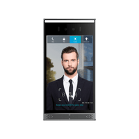 Videoportero IP SIP con Reconocimiento Facial, 8" IPS, 10,000 rostros, anti-suplantación, IP66/IK07, PoE