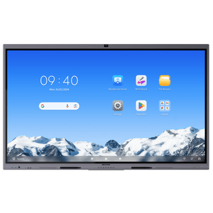 Pantalla Interactiva Touch de 65" Android 13 / Google Suite Preinstalado con Certificación EDLA / Cámara Web 8 MP / Resolución 4K / Bocinas Integradas / Entradas HDMI y VGA / Incluye 2 Lápices para Escribir