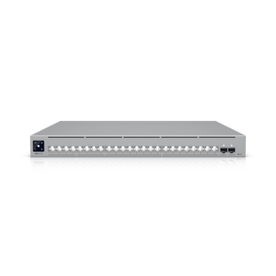 UniFi Switch USW-Pro-XG-24 / Capa 3 / 24 puertos  (16 × 10 GbE, 8 × 2,5 GbE) + 2 puertos SFP28 25 G