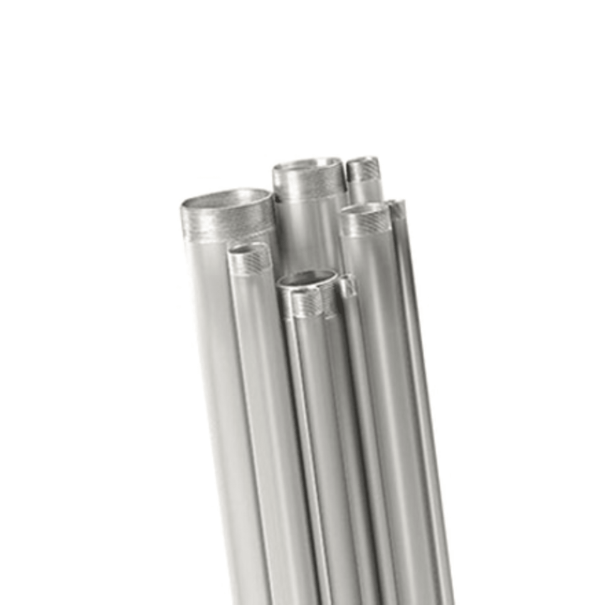 Tubo Conduit de 4” rígido de aluminio de 3.05 metros.