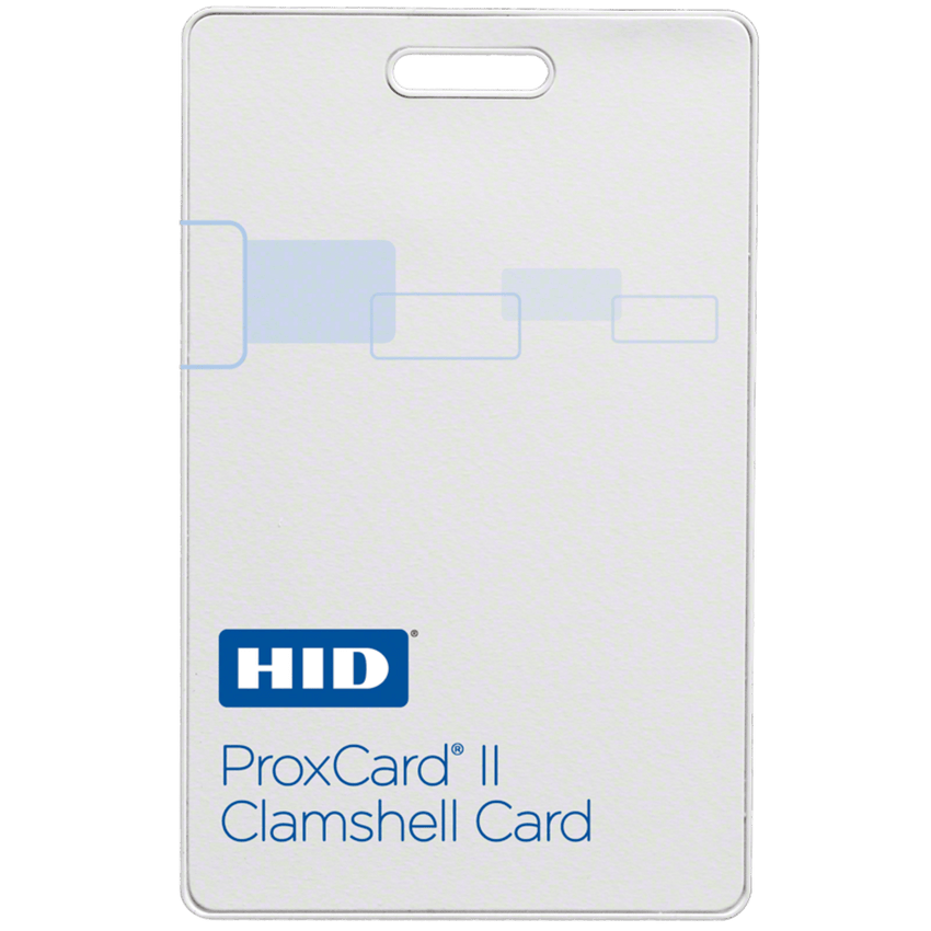 Tarjeta de Proximidad Acabado Matte ProxCard II HID Clamshell (Gruesa) / Garantía de por Vida/ (1326) / Diseño personalizado