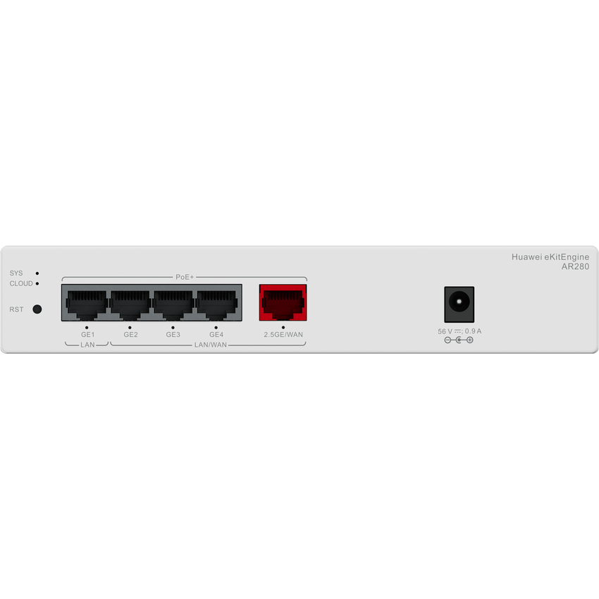 Router eKit VPN Multi-servicio de nivel empresarial / Controladora para 16 APs / 5 Puertos PoE+ (1 WAN 2.5 Gbps + 1 LAN Gigabit + 3 LAN/WAN gigabit) / Presupuesto PoE 41W / Gestión en la nube / Libre de licenciamiento