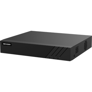 NVR 8 Megapixel (4K) (Compatible con Cámaras ACUSENSE) / 4 canales IP / 4 Puertos PoE+ / 1 Bahía de Disco Duro / Salida de Vídeo en 4K / 300 Metros PoE Modo Extendido