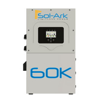 Inversor Hibrido Interactivo SOL-ARK, 60 Kw, 480 Vcc, 3 fases. ,  WIFI incluido, IP65, Entrada de Baterías a 160-800 Vcc