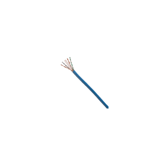 Bobina de Cable UTP 305 Metros (1000 Pies) de Cobre, TX6000 PanNet, Reelex, Azul, Categoría 6 (24 AWG), PVC (CM), de 4 Pares