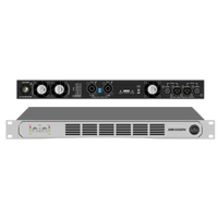 Amplificador de Potencia Profesional  / 250W 2-Zonas / Clase D / Eficiencia 90% / Modos Estéreo y Puente / PFC de Banda Ancha / Protección Integral / 1U Compacto