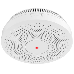 Detector de Humo Interlink / Doble Tecnología de Sensor de Luz / Alarma Auditiva 85dB / Batería de Litio 10 Años / Autoverificación/ Interconectable 30 Dispositivos