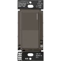 (RadioRa3) Apagador Sunnata color blanco para linea Radio Ra3, 8A de iluminacion, 5.8A Motor