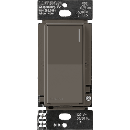 (RadioRa3) Apagador Sunnata color blanco para linea Radio Ra3, 8A de iluminacion, 5.8A Motor