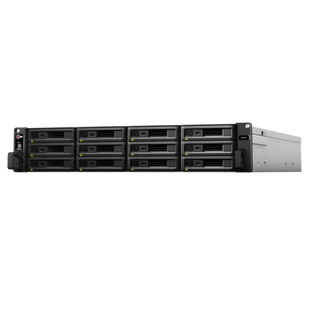 Unidad de Expansión Synology RX1217/RX1217RP | 12 Bahías de Disco | Compatible con SATA 3.5” y 2.5” | Expansión de Volumen en Línea | Fuentes de Alimentación Redundantes (RX1217RP) | Administración con