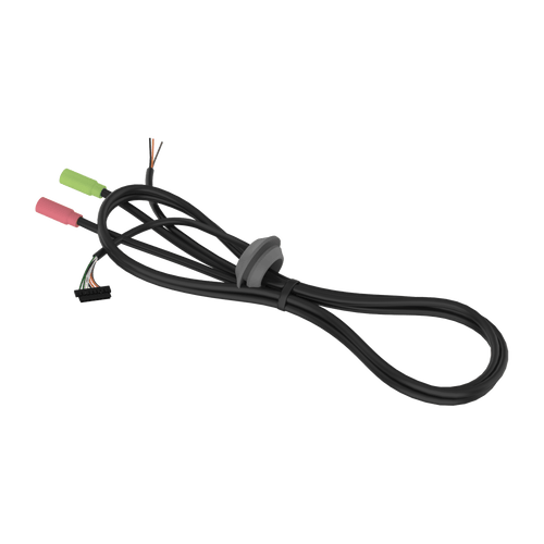 Paquete de 3 piezas cable para audio y alarmas compatible con camaras Hanwha TNV-C7013RC, QNV-C8083R/9083R, XNV-C6083R/7083R/8083R/9083R, XND-C6083R/8083R/9083R