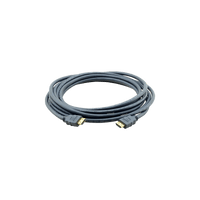 Cable HDMI Premium| Longitud .90 m | Alta Velocidad 18 Gbps | 4K@60Hz (4:4:4) | Conectores Dorados 24K | K-Lock Resistentes | Triple Blindaje | Certificado Premium
