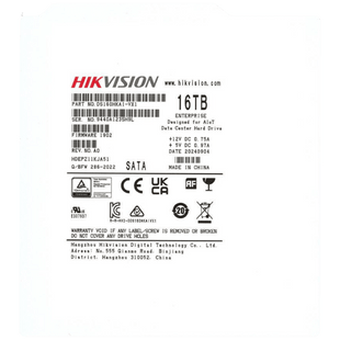Disco Duro Empresarial / 16 TB / 7200 RPM / Interfaz SATA 6 Gb/s / Búfer de 512 MB / Diseñado para Operación 24/7 / Transferencia de 550 TB por Año