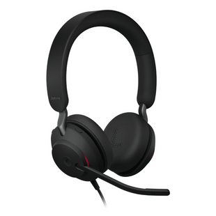 Jabra Evolve 2 40SE, Auricular Stereo Versión MS con Aislamiento de Ruido, Conexión USB C/A y Indicador de Ocupado (Busylight) (24189-999-799)