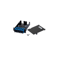 Placa Acopladora de Fibra Óptica FAP, Con 12 Pigtails y 6 Conectores SC Duplex (12 Fibras), Para Fibra Monomodo OS1/OS2, Color Azul