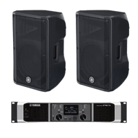 Kit Refuerzo Sonoro | Incluye 2 Bocinas CBR12 y 1 Amplificador PX5 | Ideal para Audio en primer Plano