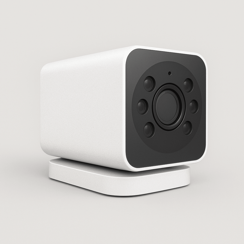 Camara / Inteligente WIFI / Uso Industrial y residencial / Audio de 2 vias / LED's Infrarojos / Compatible con motores de garage / App F-Linx / Android / IOS
