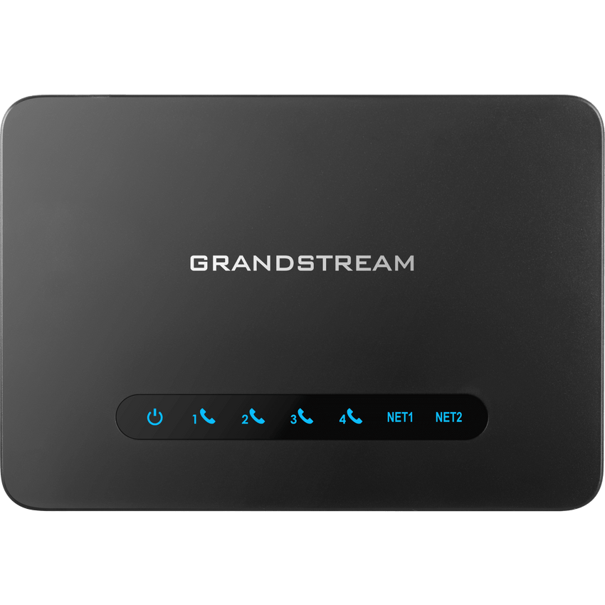 Gateway VoIP con Router NAT / 4 Puertos FXS (Conectar Teléfono Análogo) / Router NAT Gigabit Integrado / Cifrado AES Reforzado / Aprovisionamiento Automático / Soporta SIP y Fax T.38