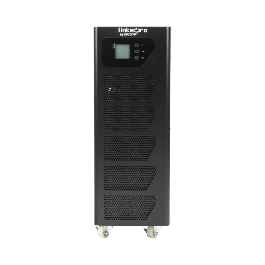 UPS de 6000 VA, Online Doble Conversión, 200 - 240 Vac de Entrada, Fase Dividida 120V/120V + N, sin Baterías con Kit de Cables de Conexión de Baterías