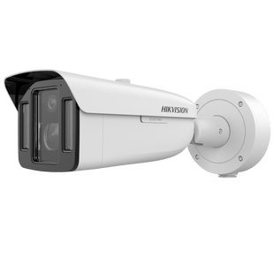 [TandemVu] Bala IP Dual 4 Megapixel (2 Lentes) / Lente Fijo (4 mm / ColorVu) y Lente Mot. (5 a 20 mm / DarkFighter X) / Luz Dual (IR y Luz Blanca) / IP67 / IK10 / Reconocimiento Facial / ACUSENSE / WDR 140 dB / DeepinView / Búsqueda por Atributos