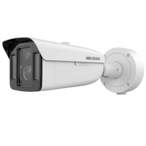 [TandemVu] Bala IP Dual 4 Megapixel (2 Lentes) / Lente Fijo (4 mm / ColorVu) y Lente Mot. (5 a 20 mm / DarkFighter X) / Luz Dual (IR y Luz Blanca) / IP67 / IK10 / Reconocimiento Facial / ACUSENSE / WDR 140 dB / DeepinView / Búsqueda por Atributos