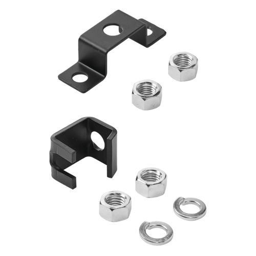 Kit de Soporte a Techo, Para Charola Tipo Escalerilla, de Acero, Color Negro