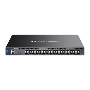 Switch Gestionado L3+ / 26 Puertos 10G SFP+ + 6 Puertos 10G/5G SFP28 / 820 Gbps Capacidad Conmutación / 410 Gbps Ancho Banda / Apilamiento 4 Unidades / Redundancia PSU / Montaje Rack